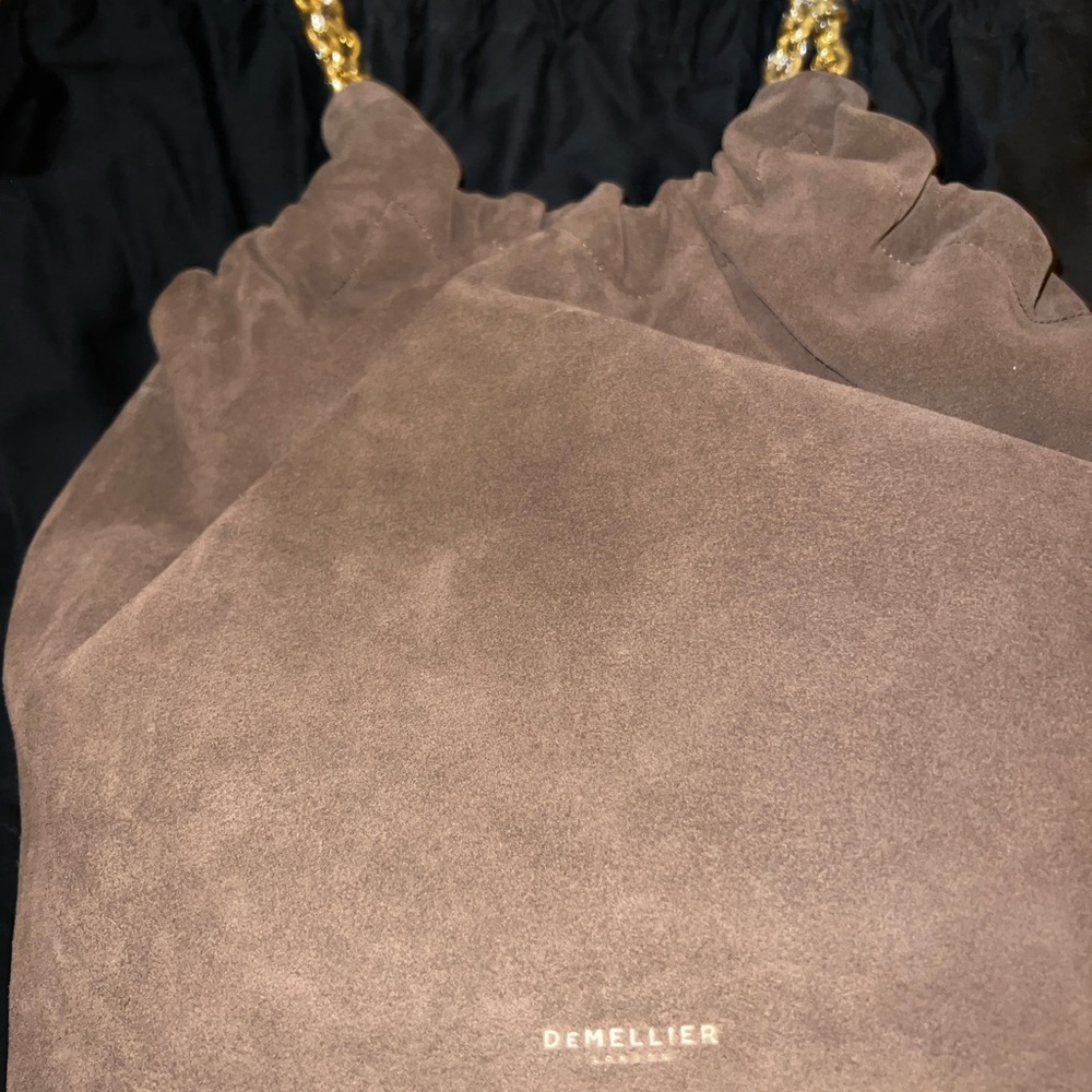 DeMellier Brown Suede Miami Bag